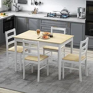 Compact Dining Table Set With Chairs For Small Space Living