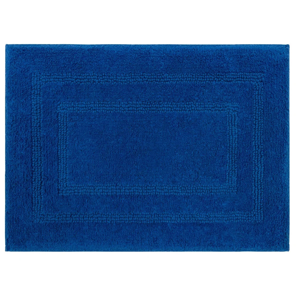 Soft Cotton Bath Mat Machine Washable Reversible 21x34