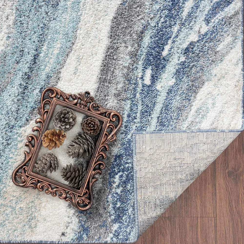 Hign-concerned Lagos Collection Art Deco Area Rug Living