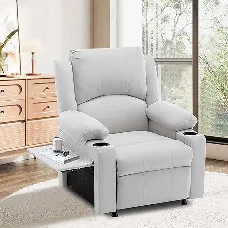 Power Massage Recliner Chair For Adults Upholstered Sofa