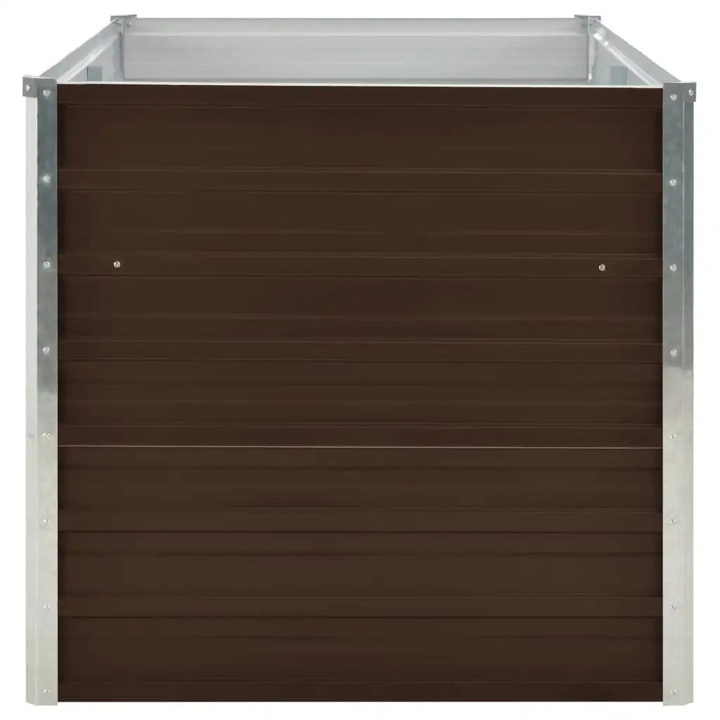 Raised Garden Bed Metal 160x80x77 Patio Galvanised Steel