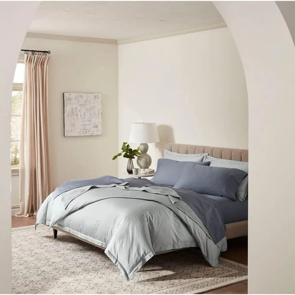 Organic Cotton Queen Sheet Set Breathable Hypoallergenic