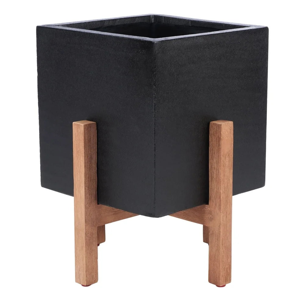 DUTRIEUX Modern Glam Patio Planter Stand Weather Resistant
