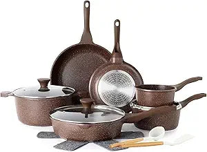 16 Piece Nonstick Cookware Set With Stay Cool Handles