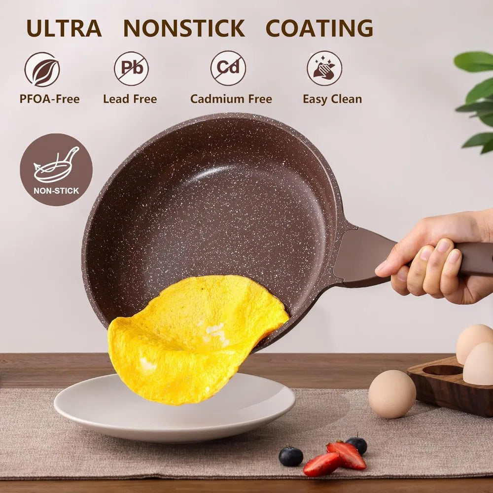 16 Piece Nonstick Cookware Set With Stay Cool Handles