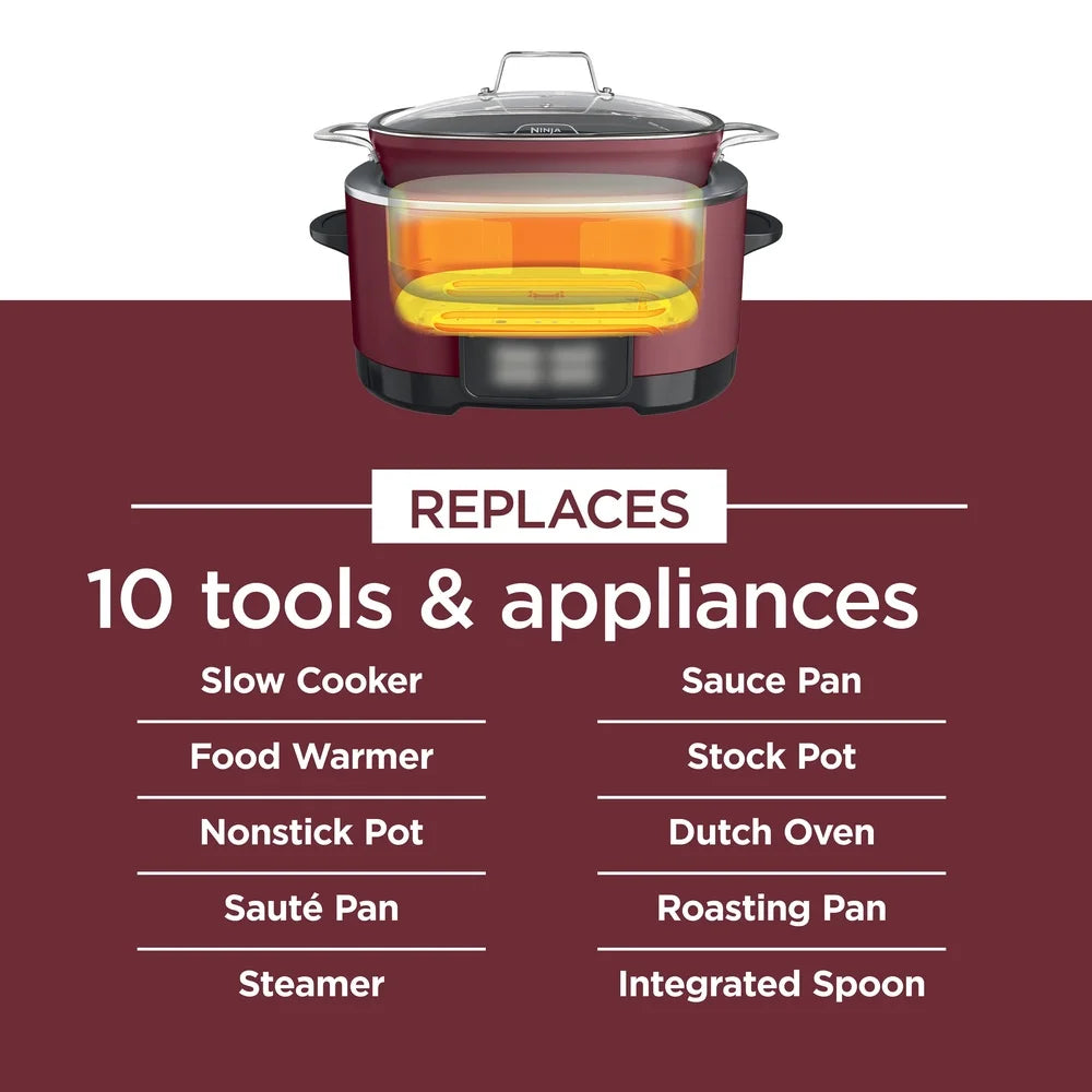 Multi Cooker Eight Point Five Quart Six In One Kitchen