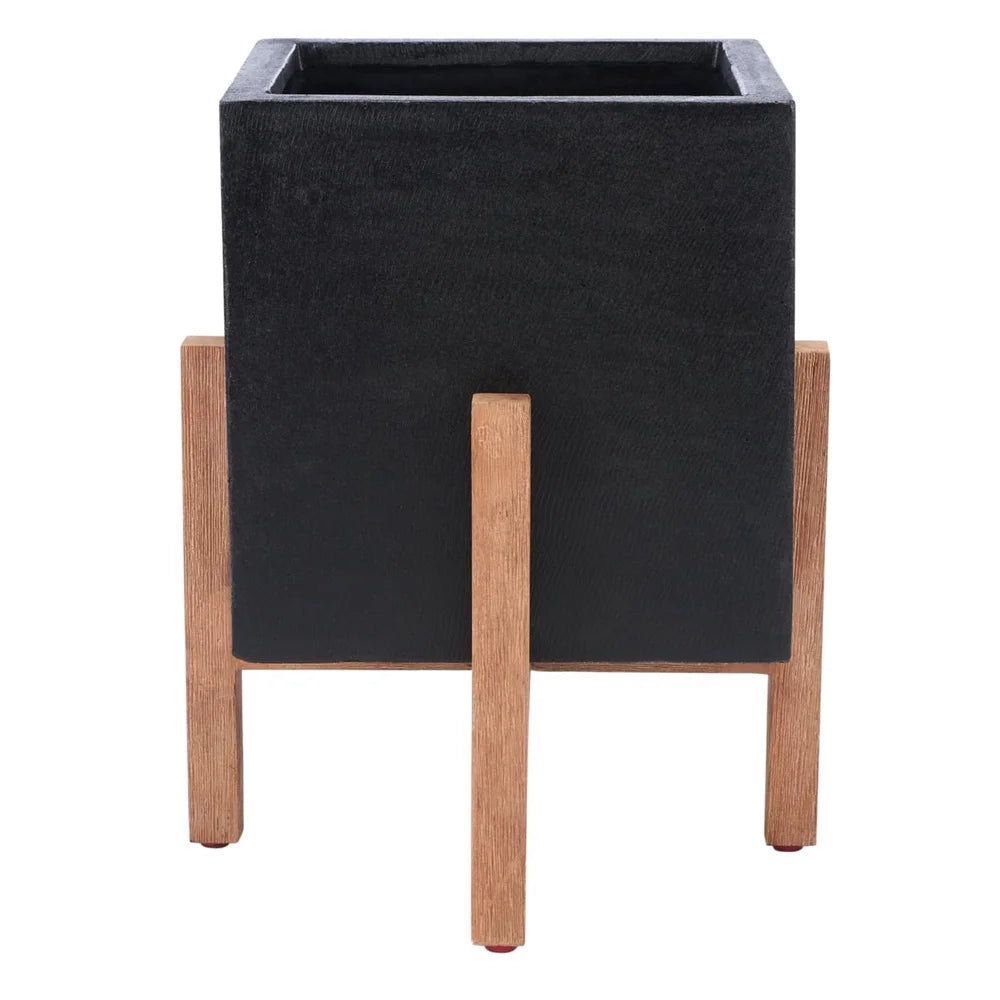 DUTRIEUX Modern Glam Patio Planter Stand Weather Resistant