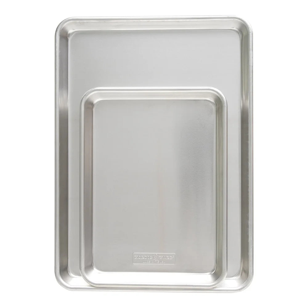 Aluminum Half Sheet And Quarter Sheet Bakeware Set Durable