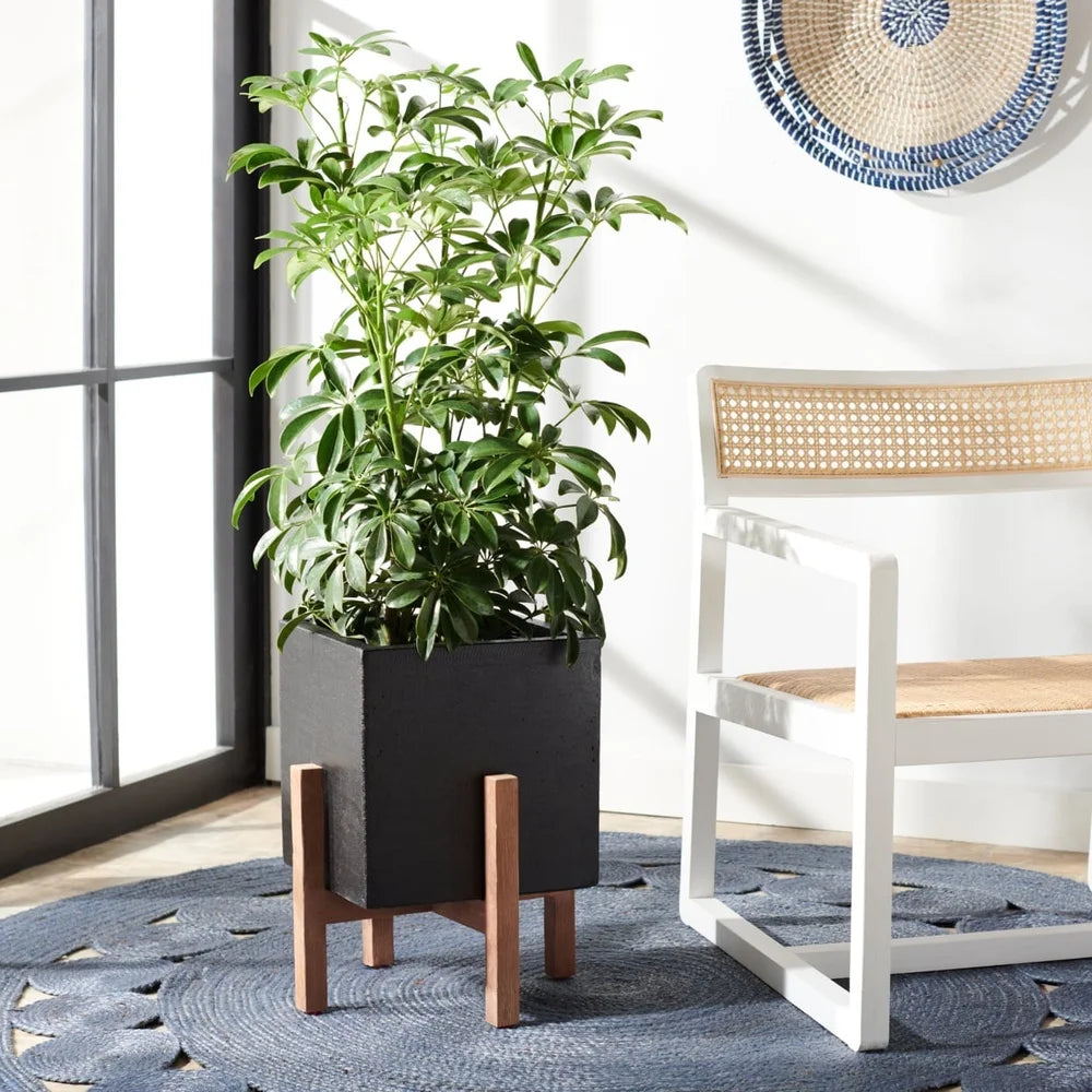 DUTRIEUX Modern Glam Patio Planter Stand Weather Resistant