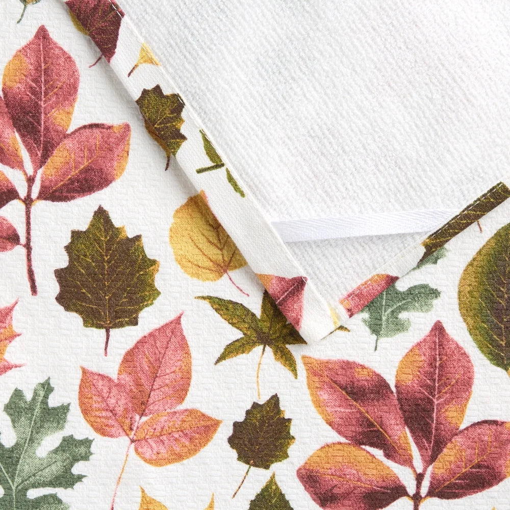 Autumn Harvest Kitchen Towel Set 3 Pack 100 Cotton Towels