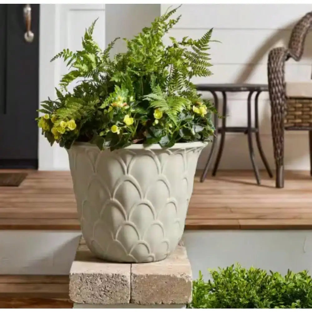 UV Coated Plant Pots All Weather Planters Indoor Outdoor