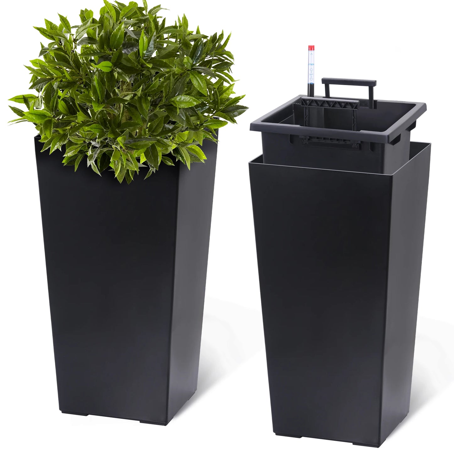 Hign-concerned Planters Outdoor Indoor Pots With Drainage