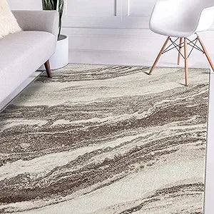 Hign-concerned Lagos Collection Art Deco Area Rug Living