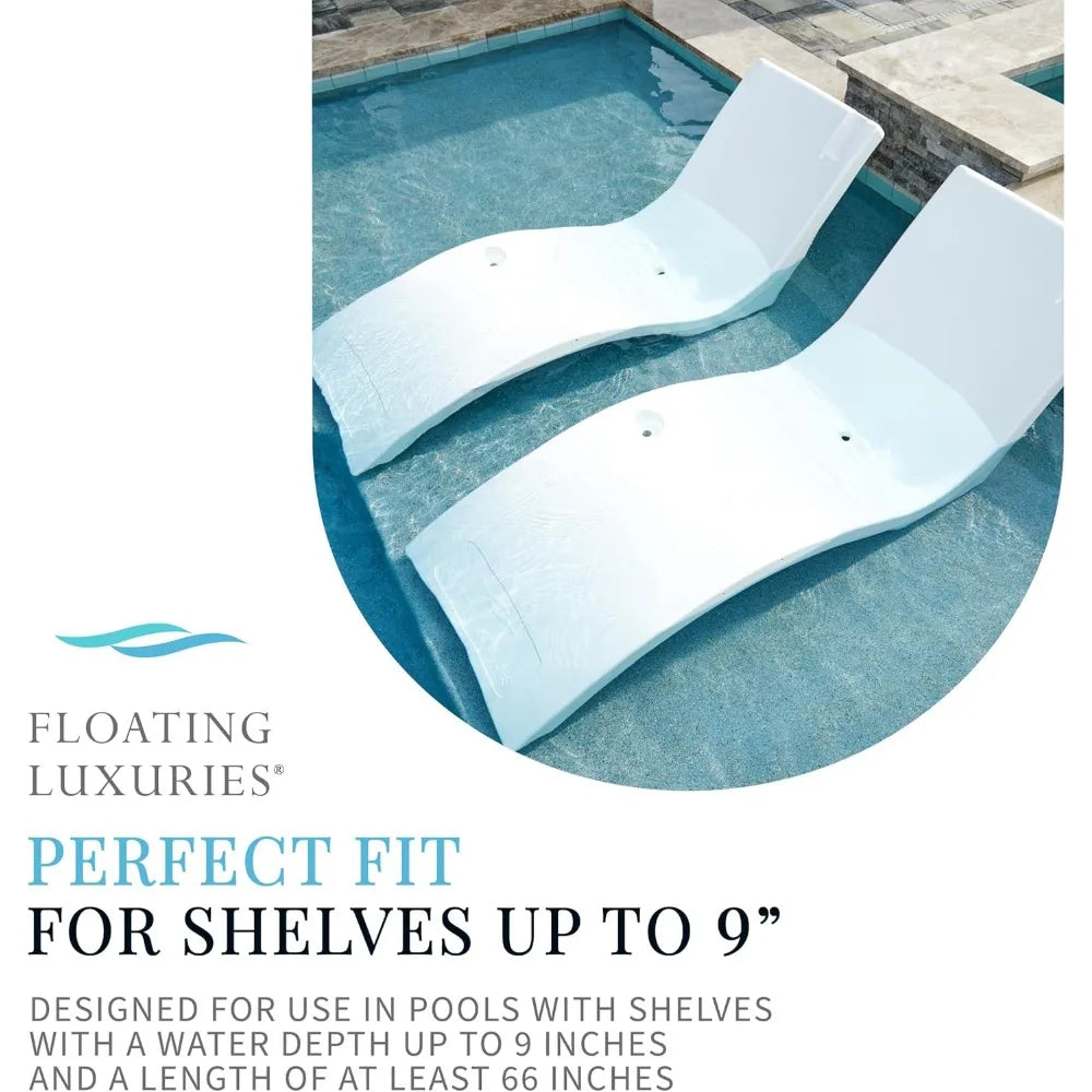 In Pool Lounger With Drink And Phone Holders Up To 9 Inches