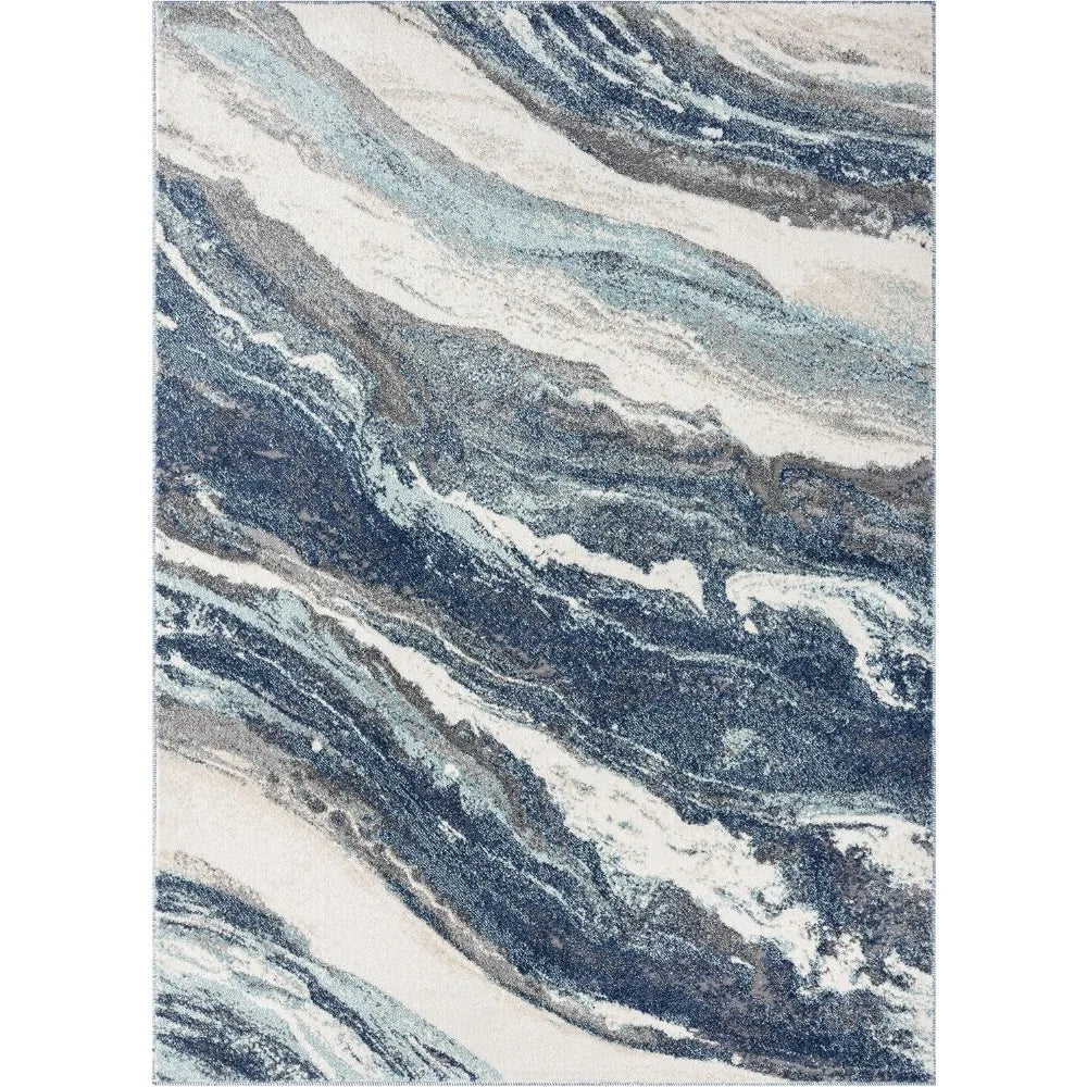 Hign-concerned Lagos Collection Art Deco Area Rug Living