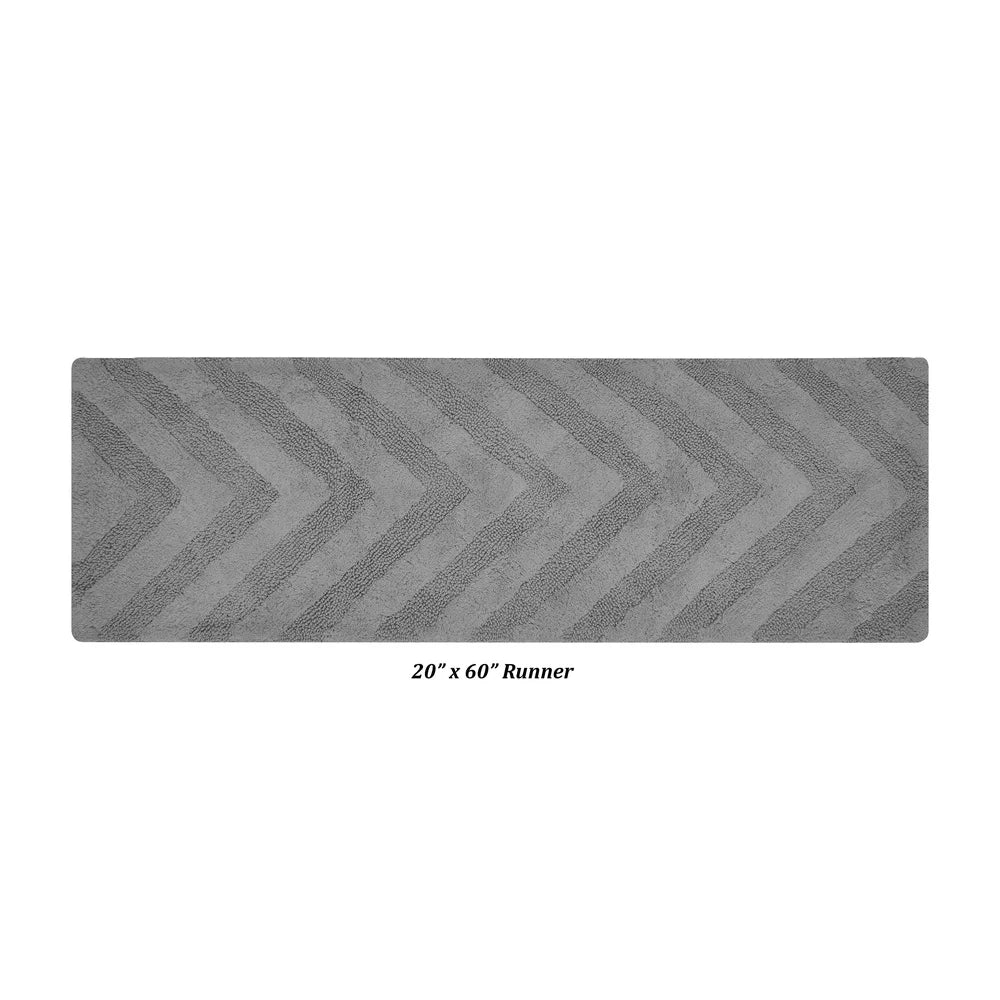 Long Runner Bath Mat Non Slip Water Absorbent Cotton
