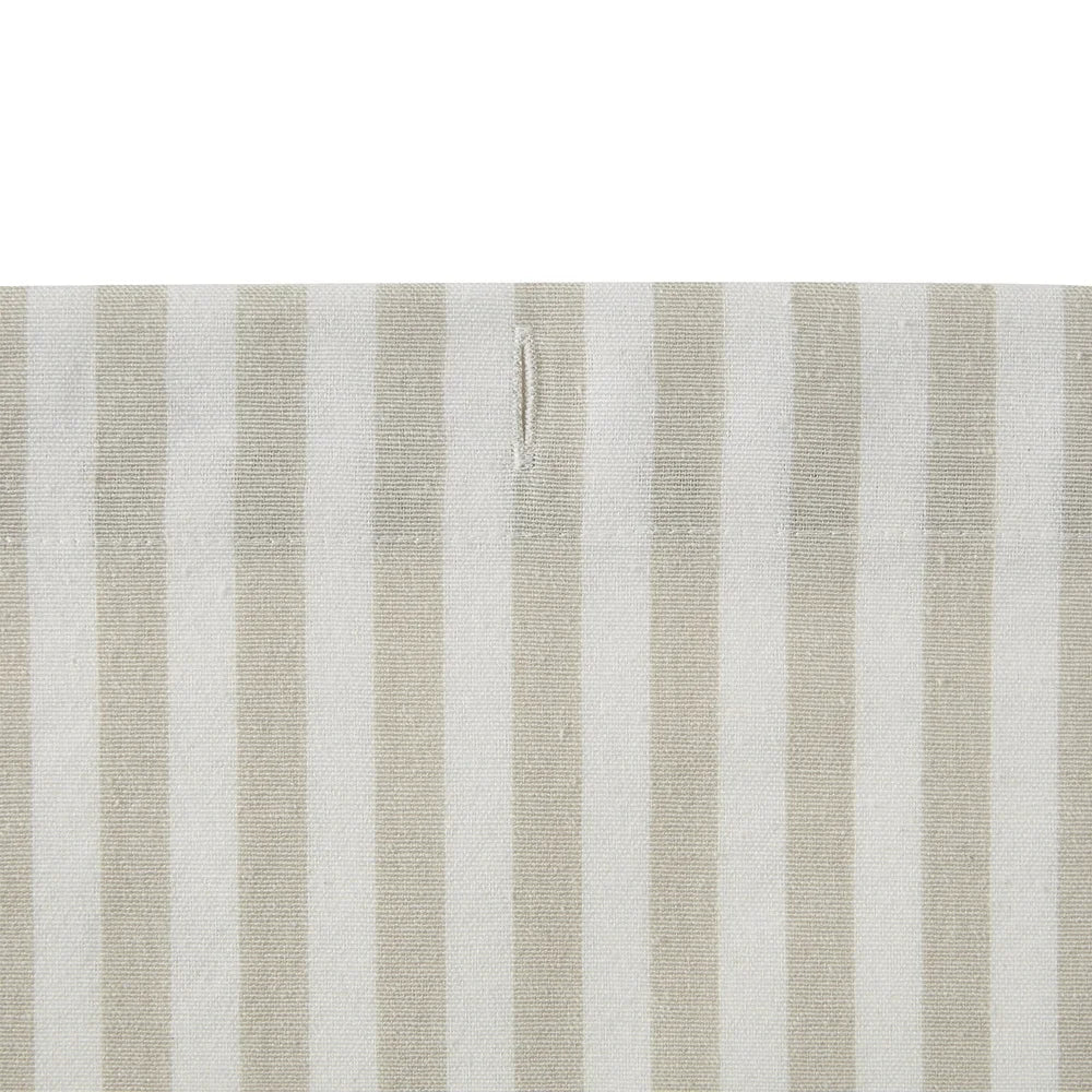 Stripe Shower Curtain 72x72 Cotton Polyester Rose Pink