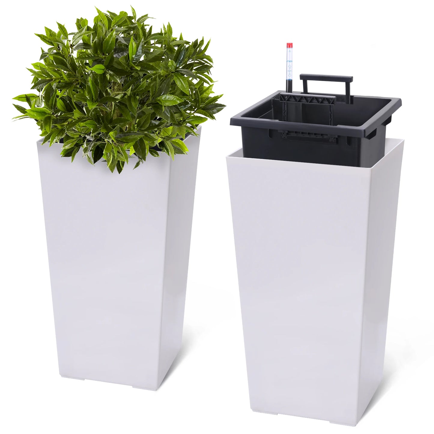 Hign-concerned Planters Outdoor Indoor Pots With Drainage
