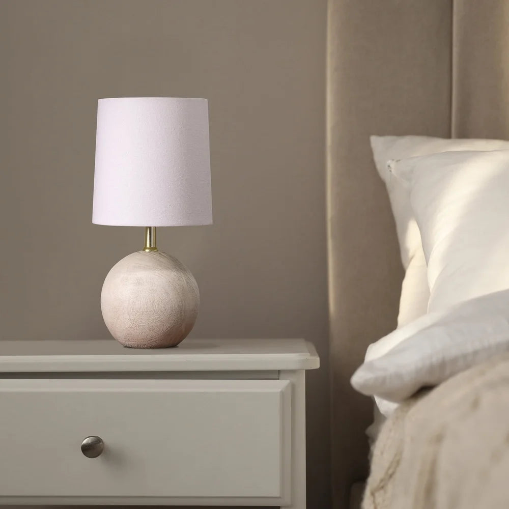 Chic Mini Ball Base Table Lamp for Stylish Living Rooms