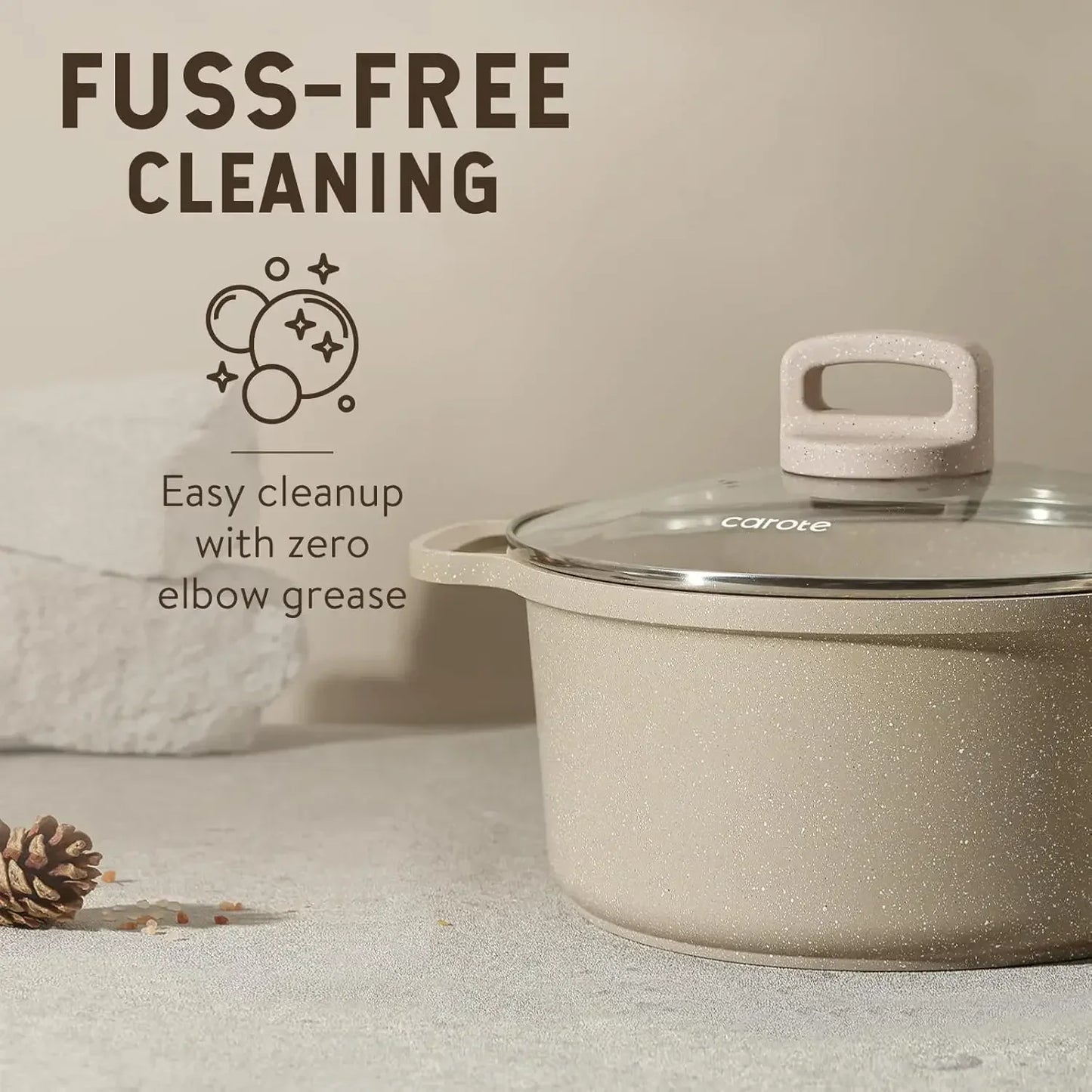 Non Stick Pots and Pans Set for Effortless Cooking