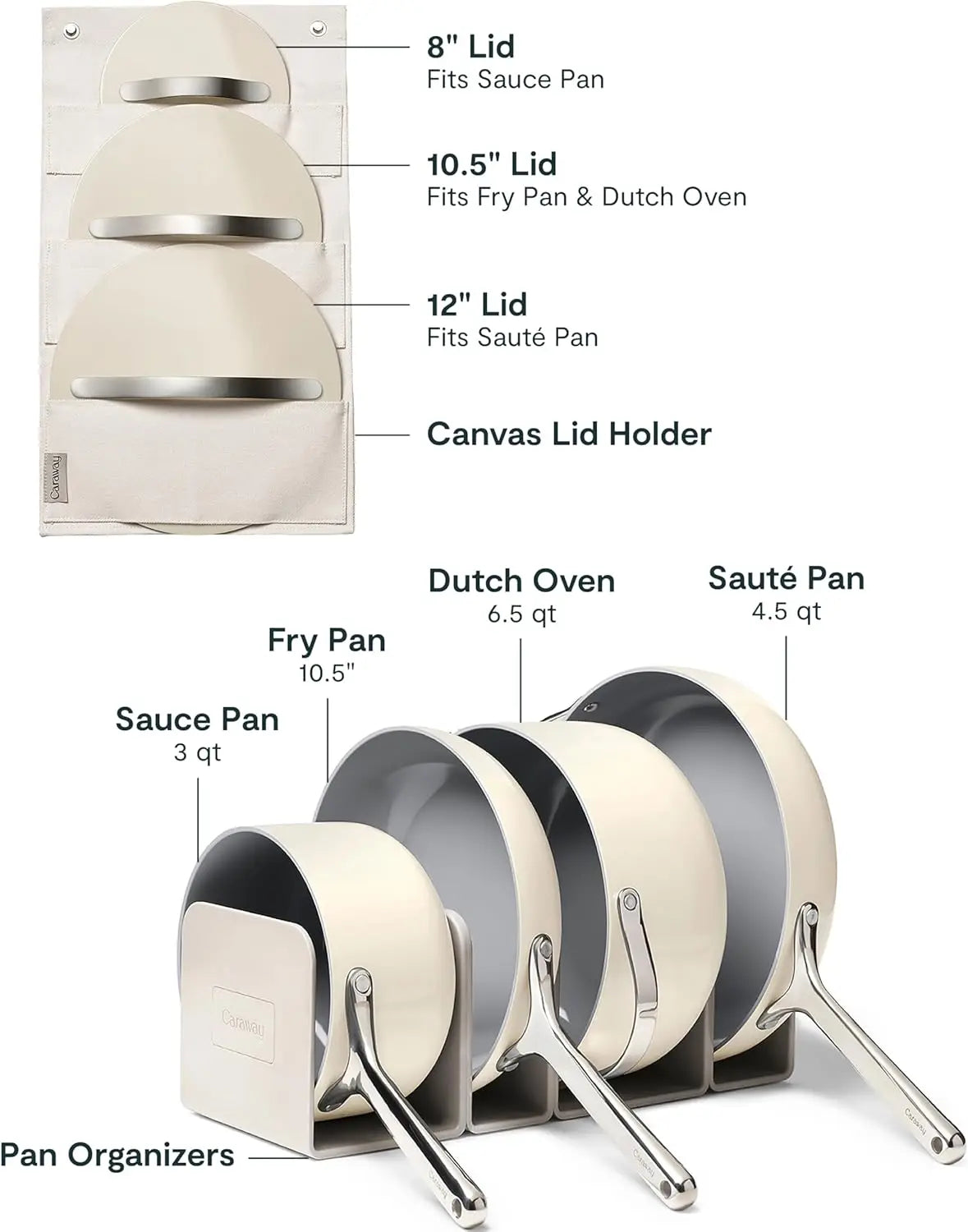 Nonstick Ceramic Cookware Set 12 Piece Pots Pans Lids