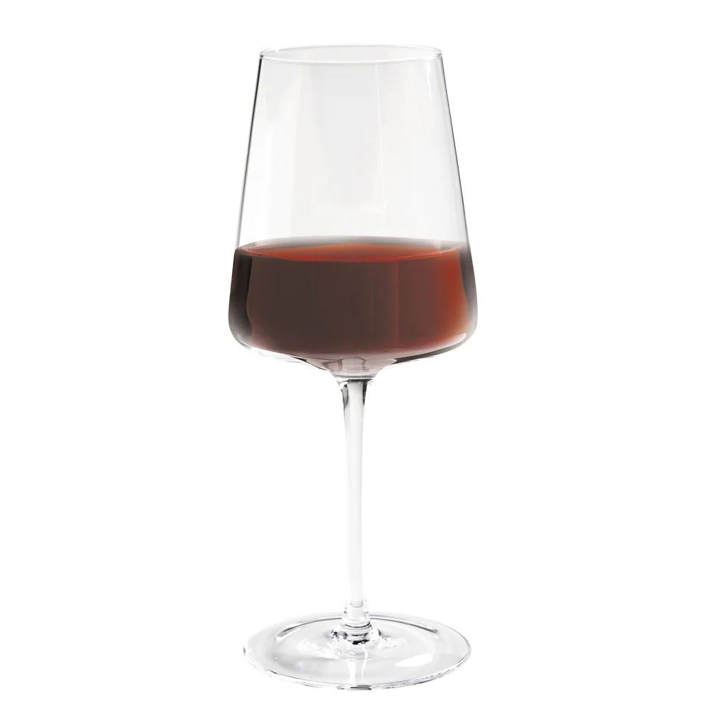 Clear Flared Red Wine Glass Set Of 4 17 Oz Dishwasher Safe