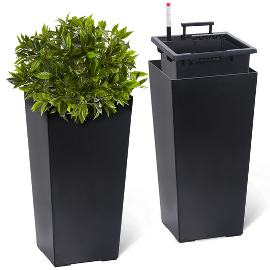 Hign-concerned Planters Outdoor Indoor Pots With Drainage