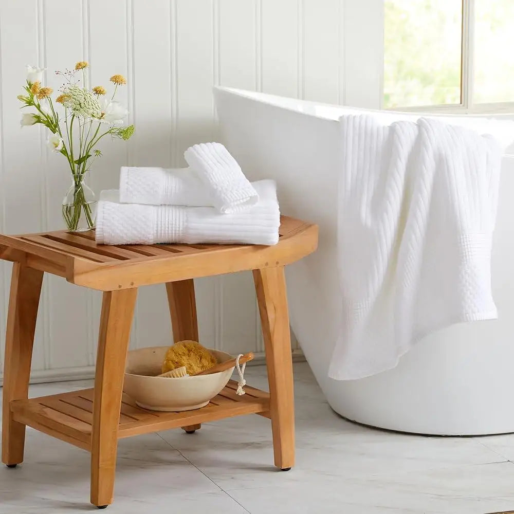 6 Piece Cotton Towel Set Super Soft Quick Dry Bath Towels