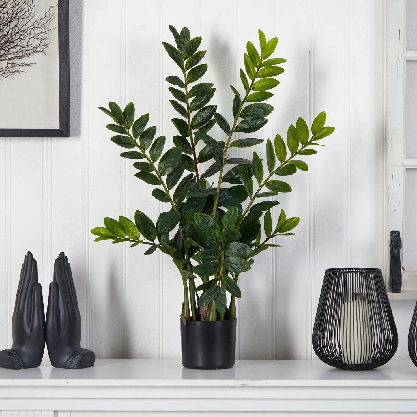 3 Foot Artificial Zamioculcas Plant for Home Office Decor
