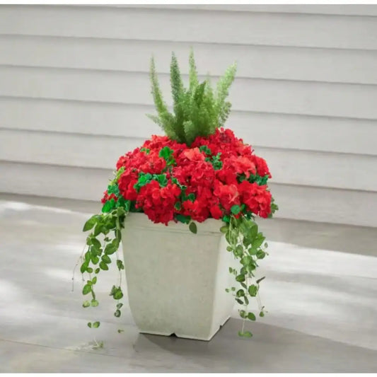 Weather Resistant Plant Pots With Drainage Holes UV Coated
