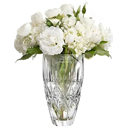 Waterford Marquis Sparkle Vase Personalized Crystal Decor