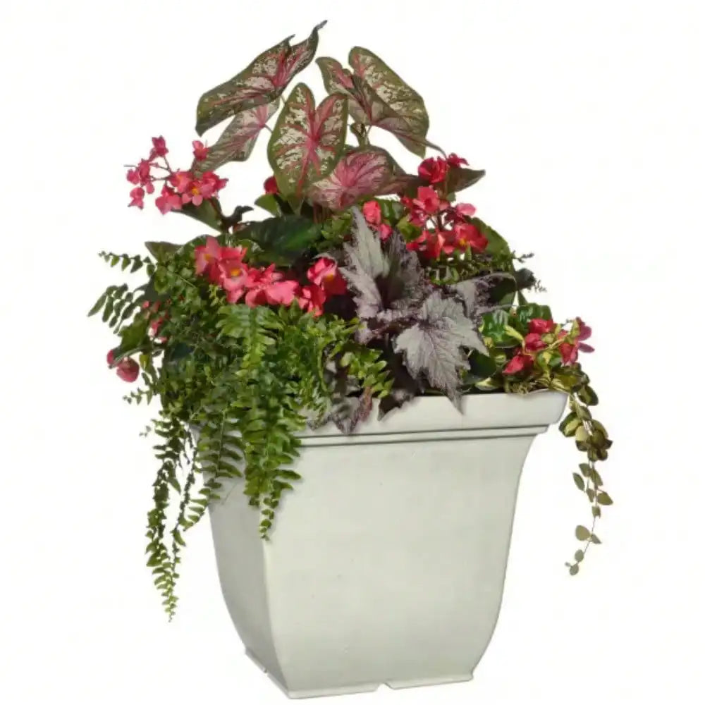 Weather Resistant Plant Pots With Drainage Holes UV Coated