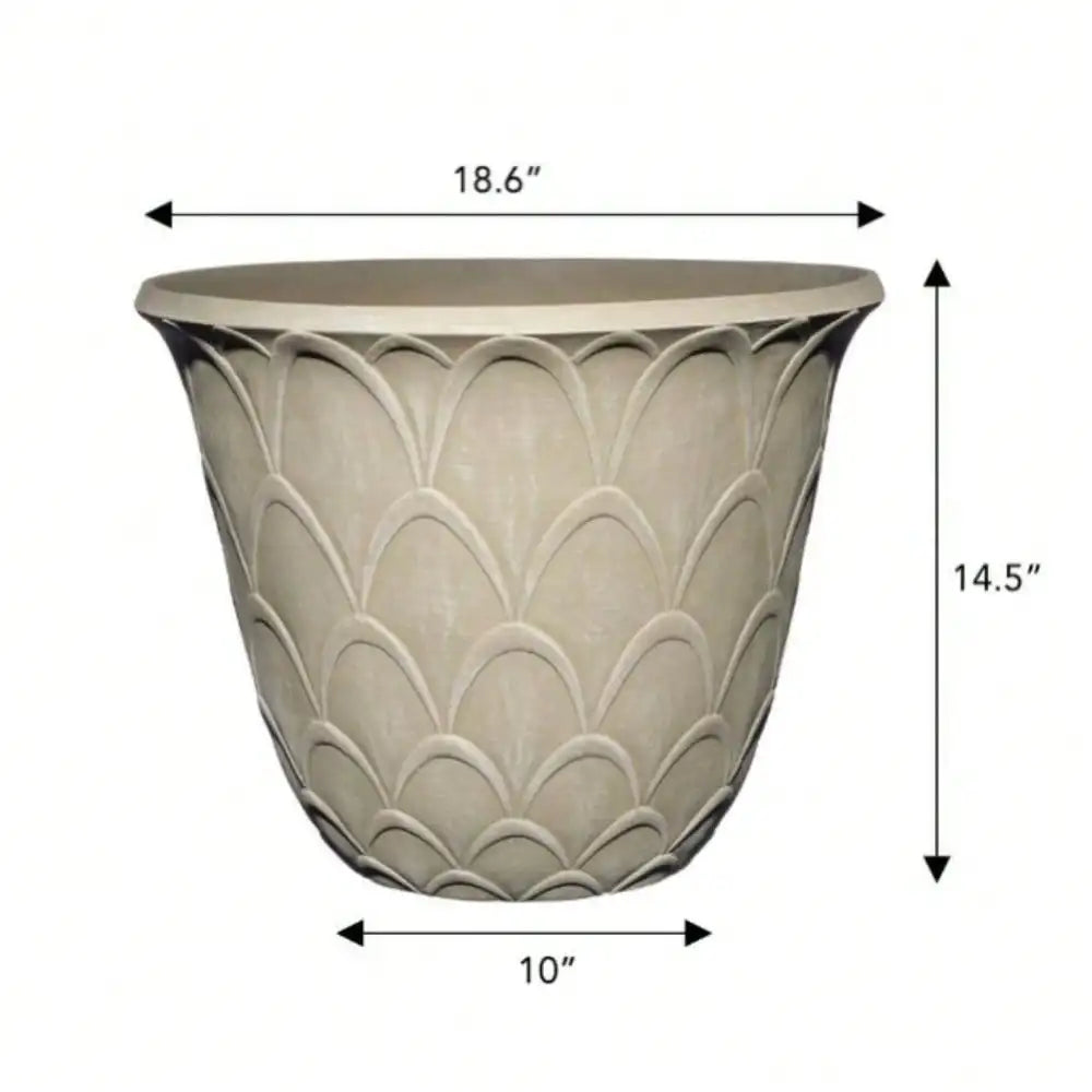 UV Coated Plant Pots All Weather Planters Indoor Outdoor