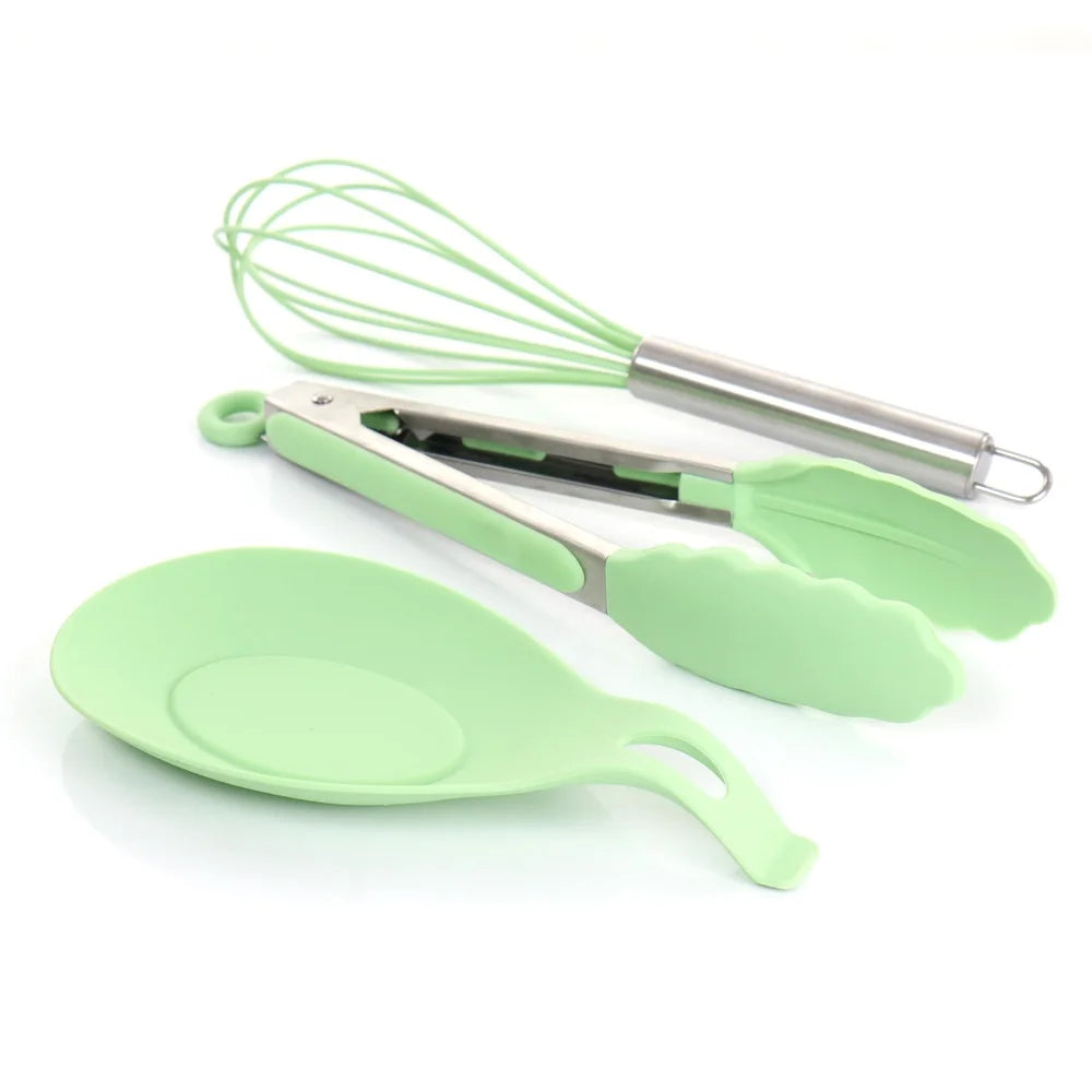 12 Piece Silicone Utensils Set Food Grade Heat Resistant