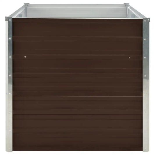 Hign Concerned Chemical Raised Garden Bed Metal Rectangular For Balcony