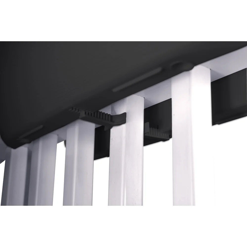 Bloomers Railing Planter With Drainage Self Watering Resin