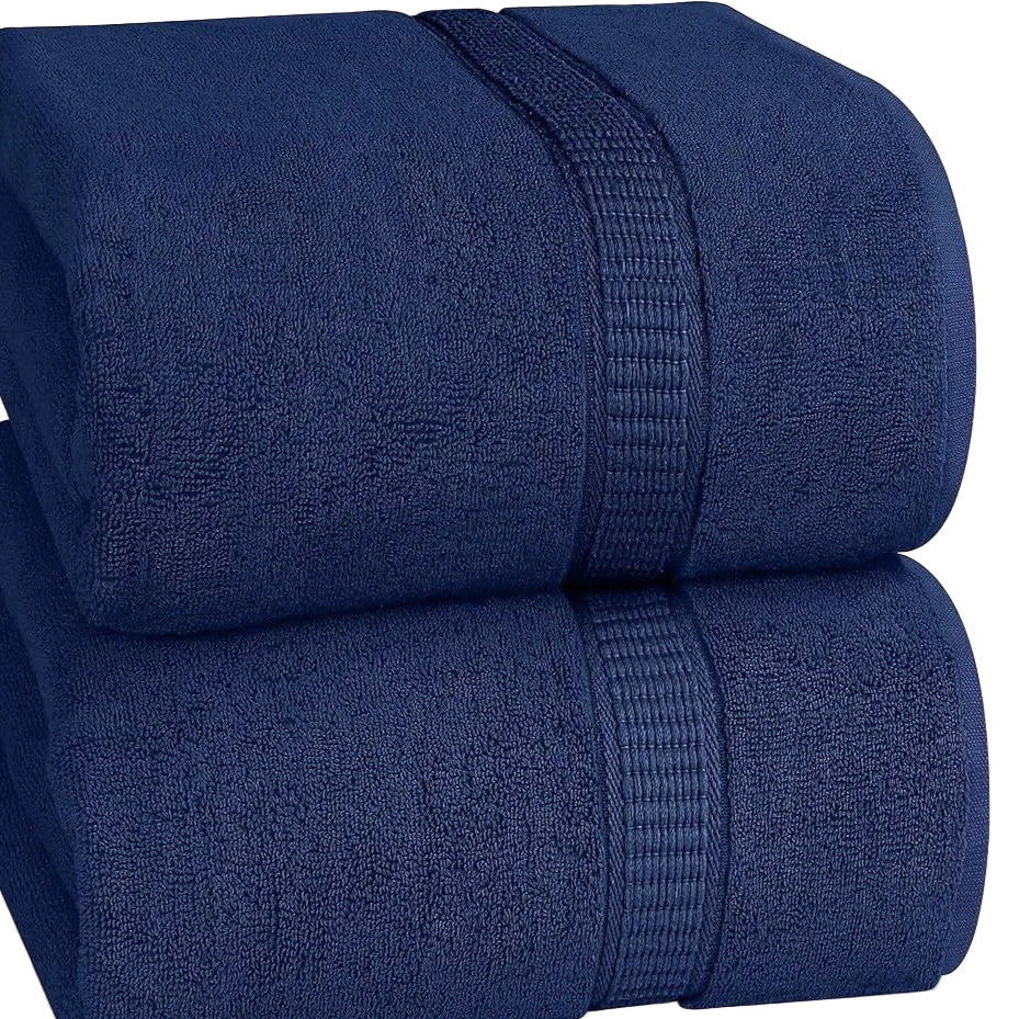 Luxurious Bath Sheets Set 2 Pieces 600GSM Organic Cotton