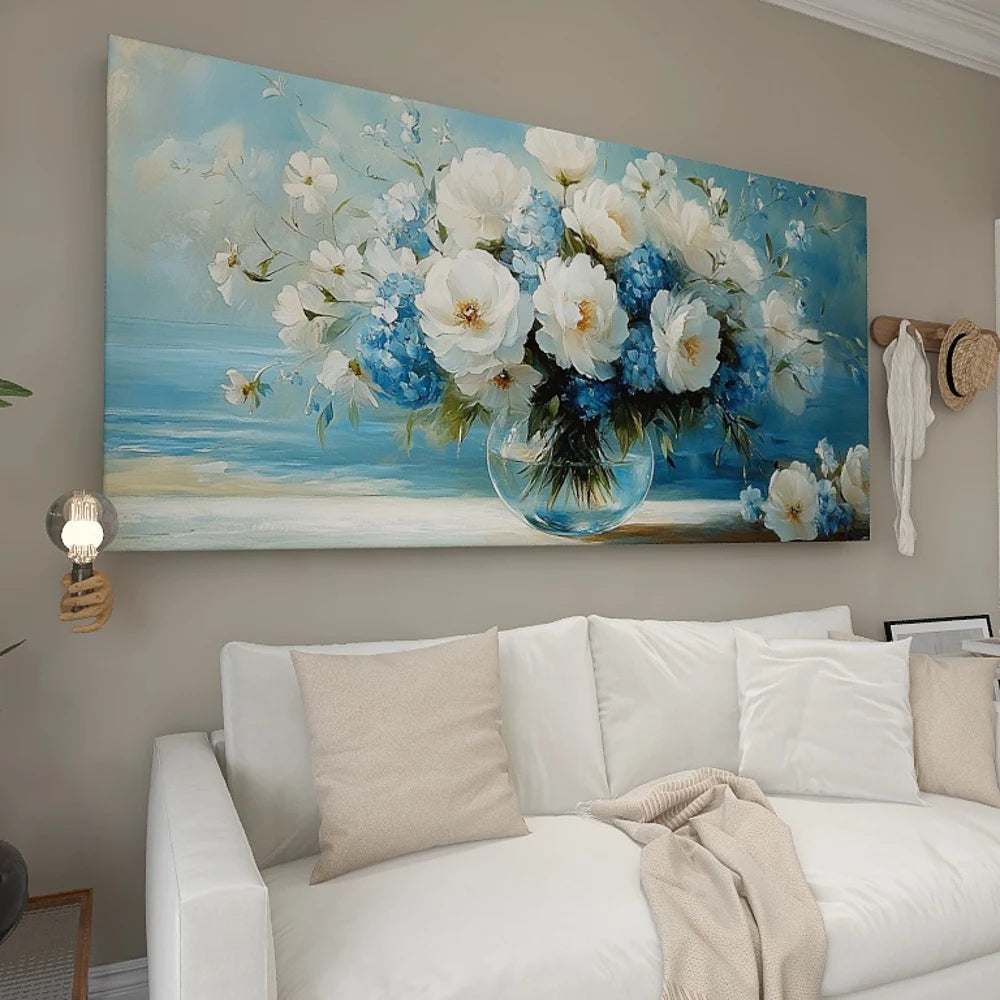 1.5 Inch Thick Pine Wood Frame Canvas Wall Art Bedroom