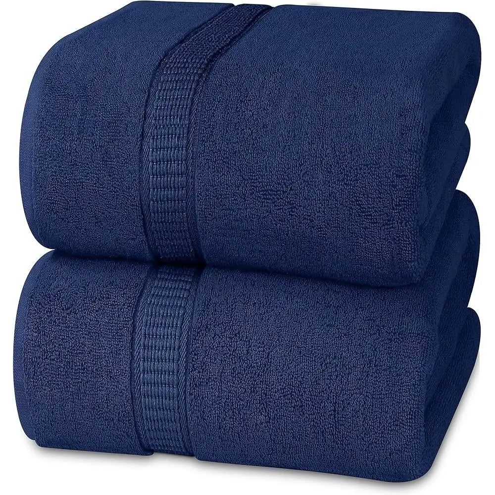 Luxurious Bath Sheets Set 2 Pieces 600GSM Organic Cotton