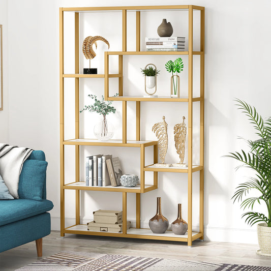Tribesigns 5 Tier Etagere Bookshelf Modern Display Rack