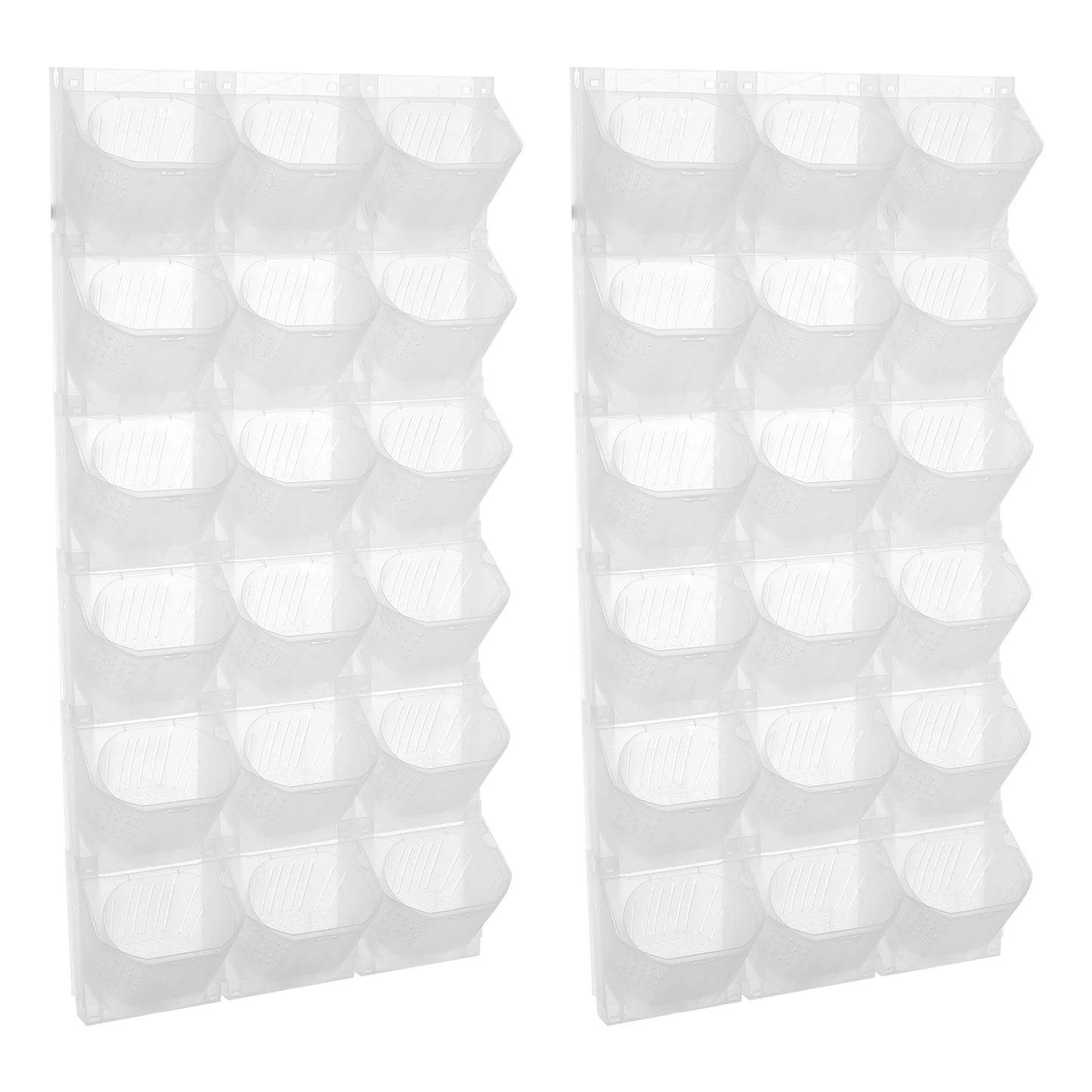 Hign-concerned Wall Planter 36 Pots Wall Mounted Flower Pot