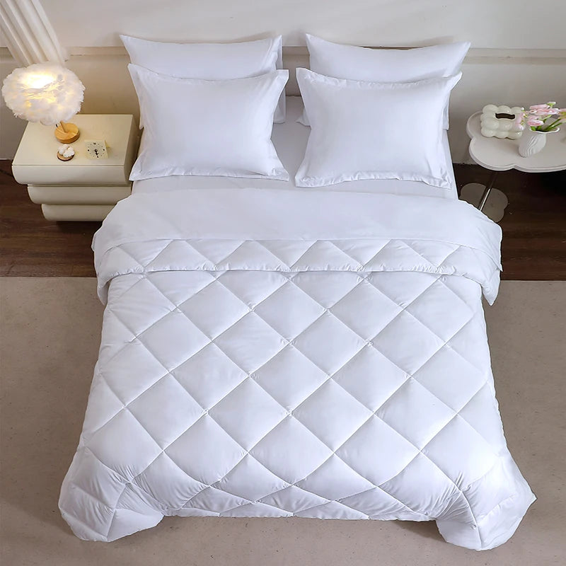 White Comforter Set with Pillows for Ultimate Comfort