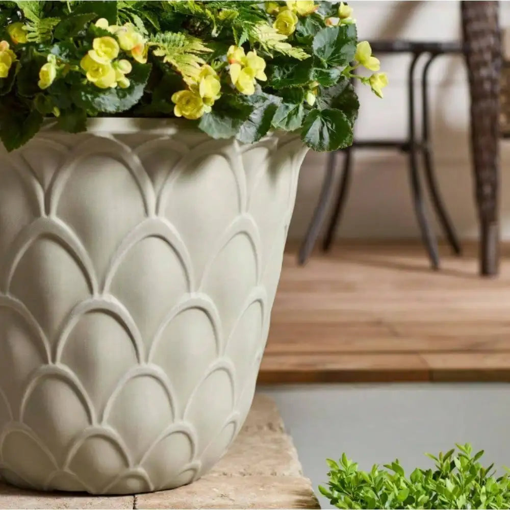 UV Coated Plant Pots All Weather Planters Indoor Outdoor