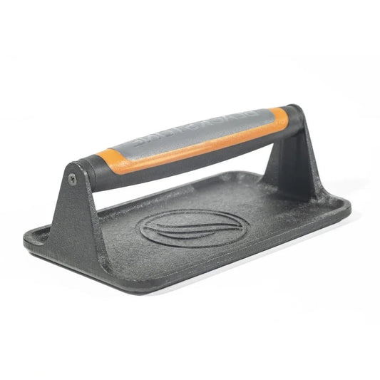 Dutrieux Cast Iron Griddle Press With Heat Resistant Handle