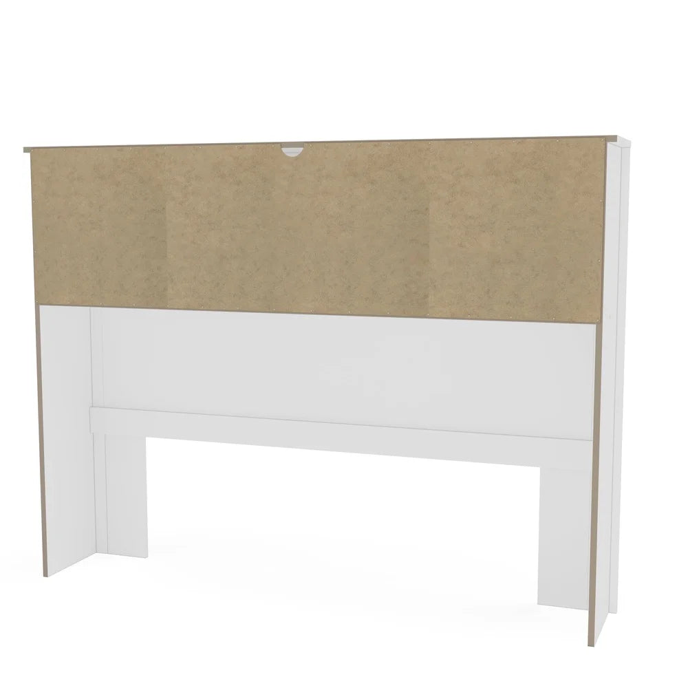 Madison Full Size Bookcase Headboard With 3 Open Shelves
