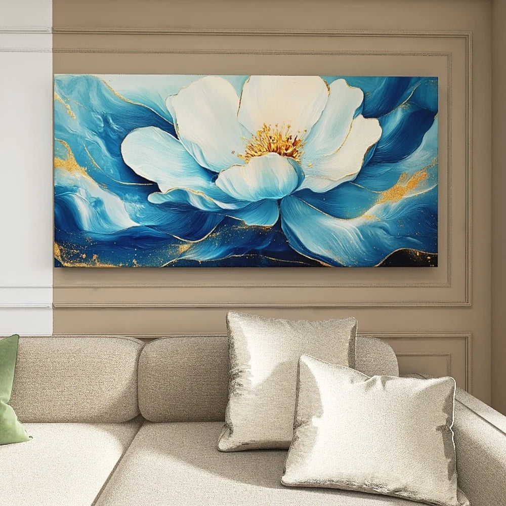 1.5 Inch Thick Pine Solid Wood Frame Canvas Wall Art Gift