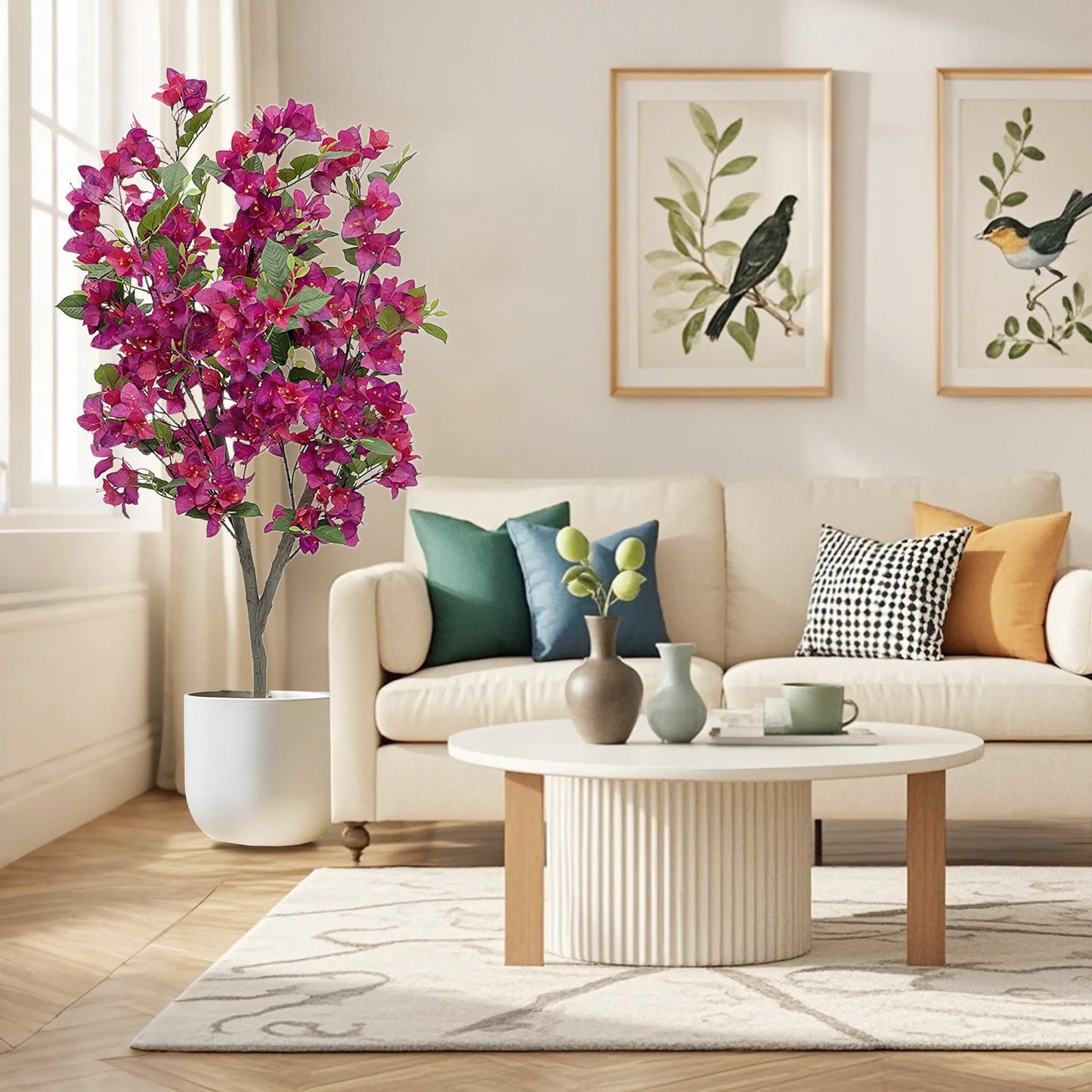 HiMISSCN Artificial Bougainvillea Tree For Photography