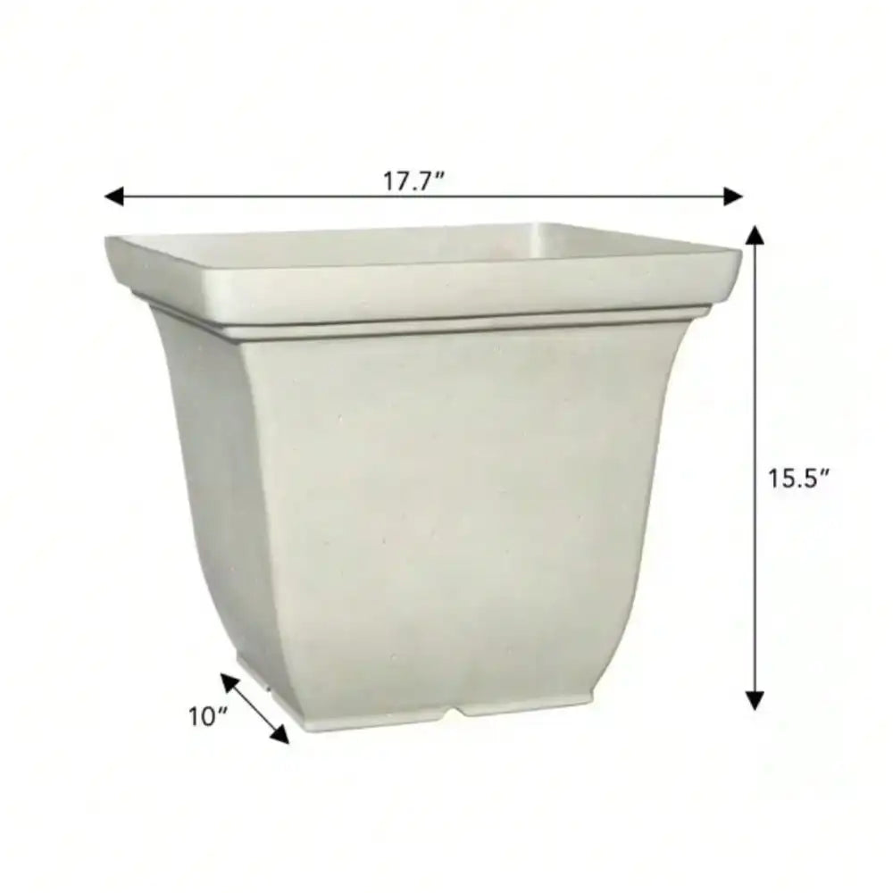 Weather Resistant Plant Pots With Drainage Holes UV Coated