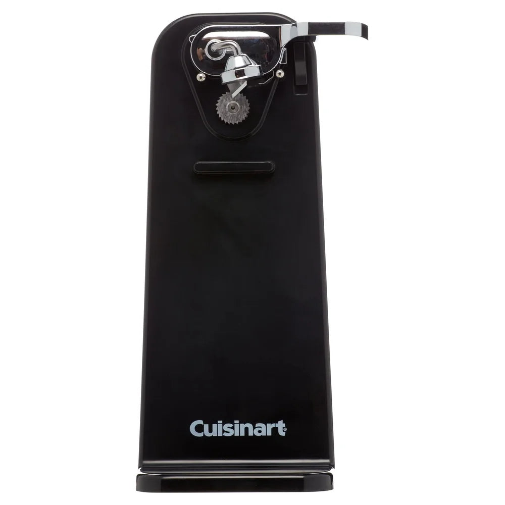 Deluxe Electric Can Opener With Chrome Accents Magnetic Lid