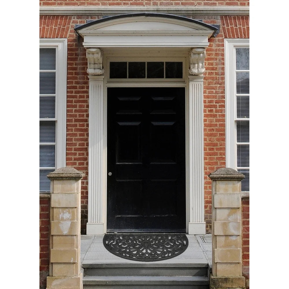 Eco Friendly Durable Rubber Door Mat 18x30 All Weather